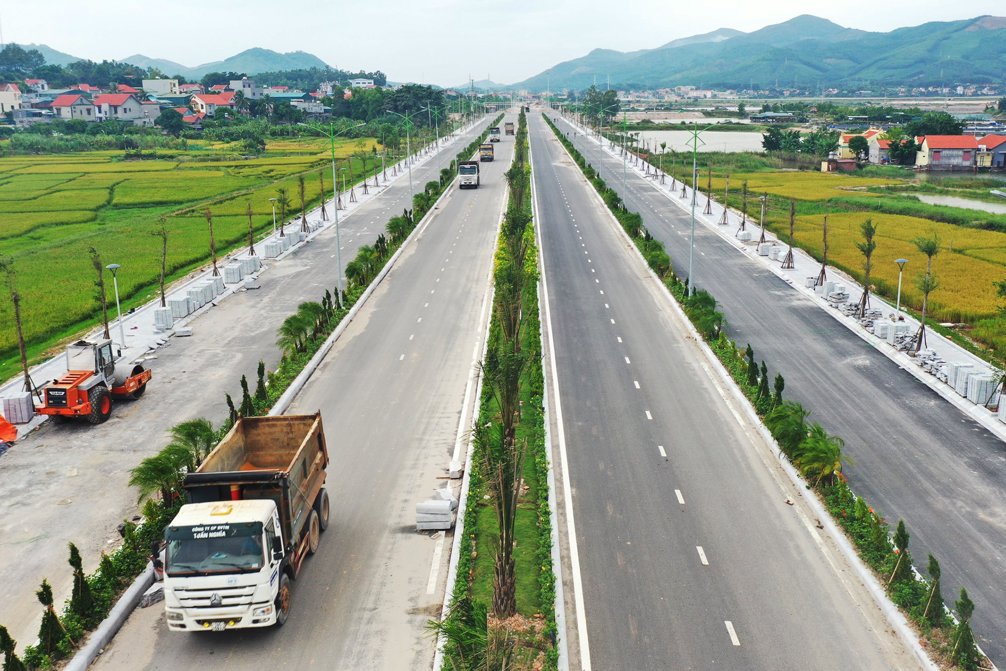 Tuyến chính đường nối KCN Cái Lân với cao tốc Hạ Long – Vân Đồn phấn đấu hoàn thành trong tháng 10